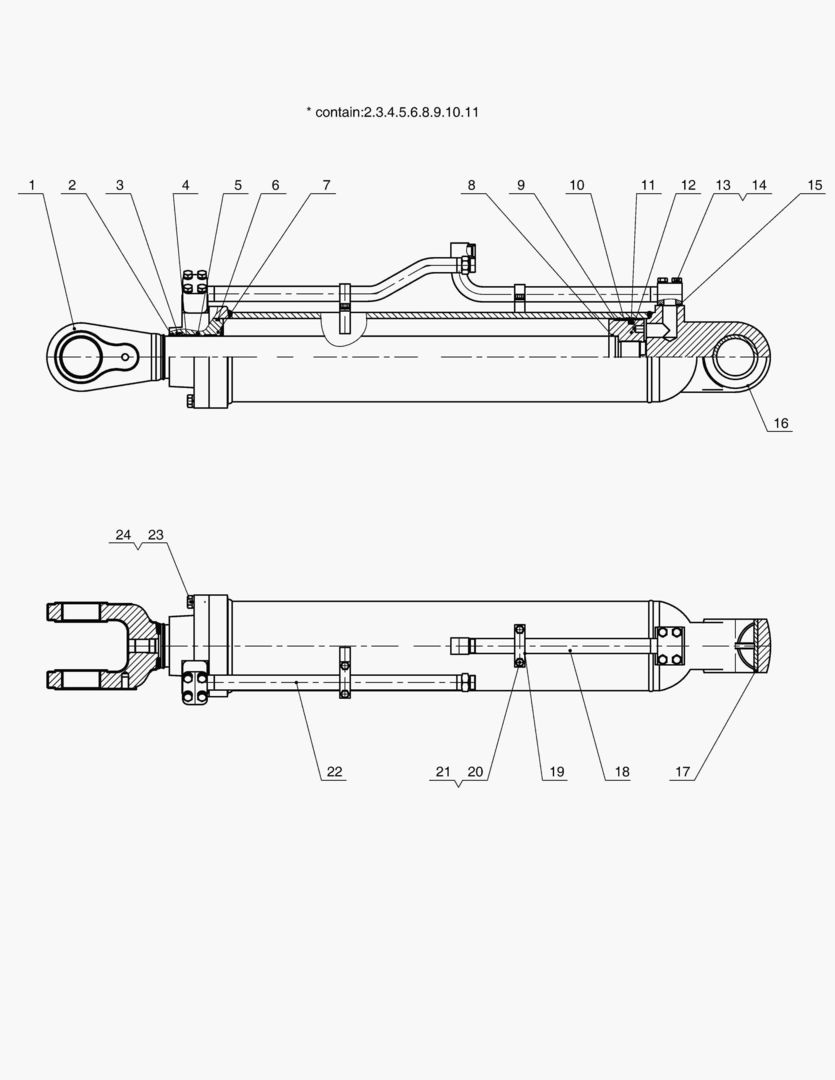 3396 BOOM CYLINDERпј€RIGHT&JY)