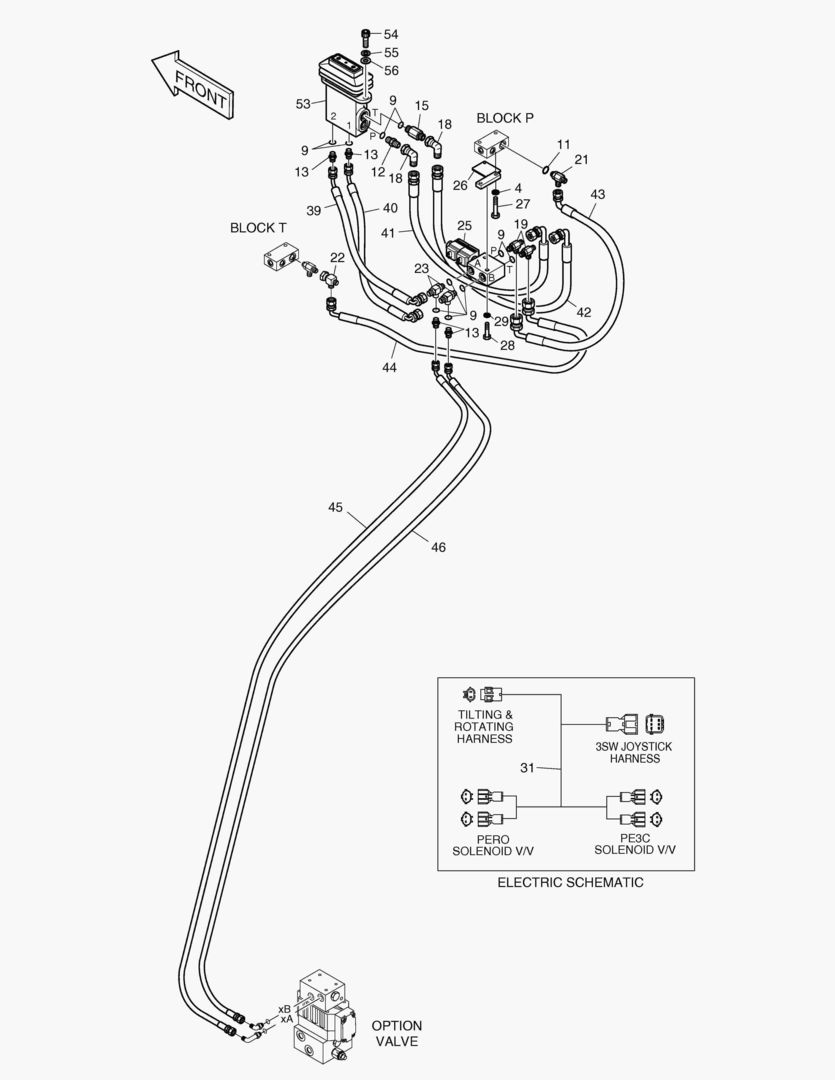 ТРУБОПРОВОД СЕРВОУПРАВЛЕНИЯ-PERO