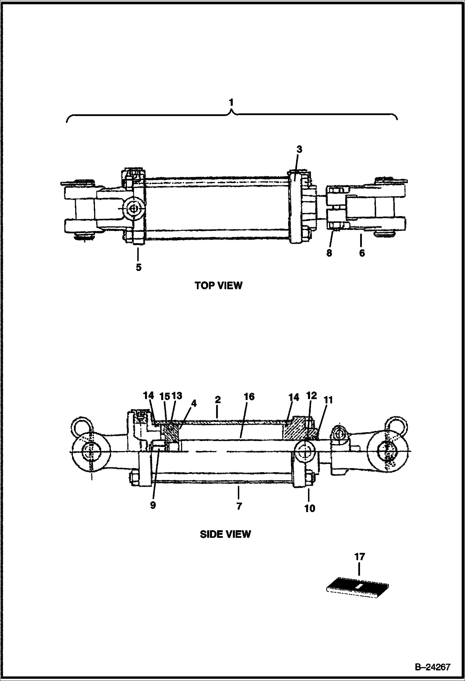ПЕРЕСАДЧИК ДЕРЕВЬЕВ (ЦИЛИНДР СИСТЕМЫ ВЫПУКА) (3 МОДЕЛИ ОТВАЛА)