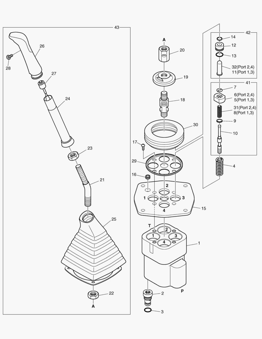 КЛАПАН ДЖОЙСТИКА