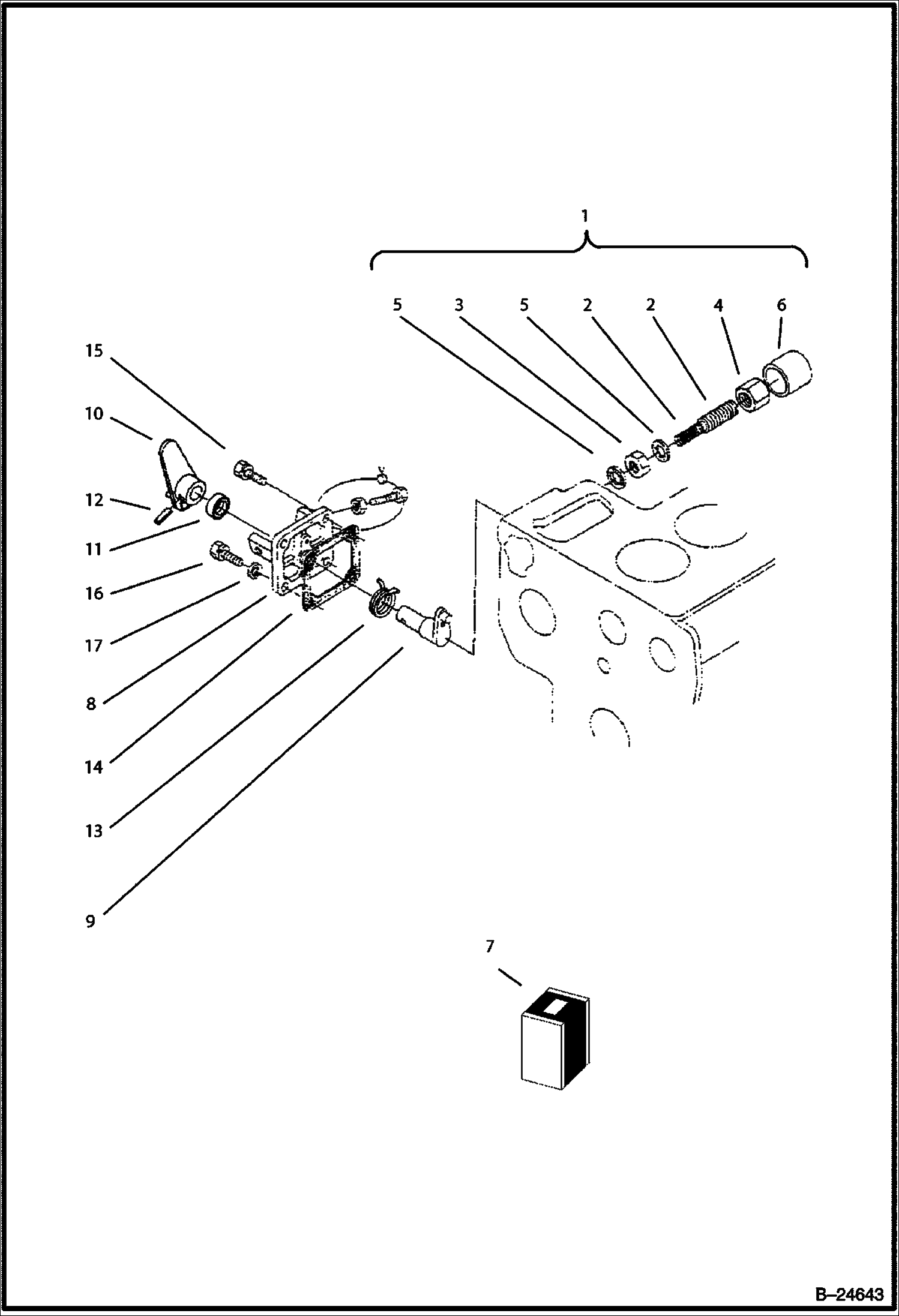 РЫЧАГ ОСТАНОВА ДВИГАТЕЛЯ