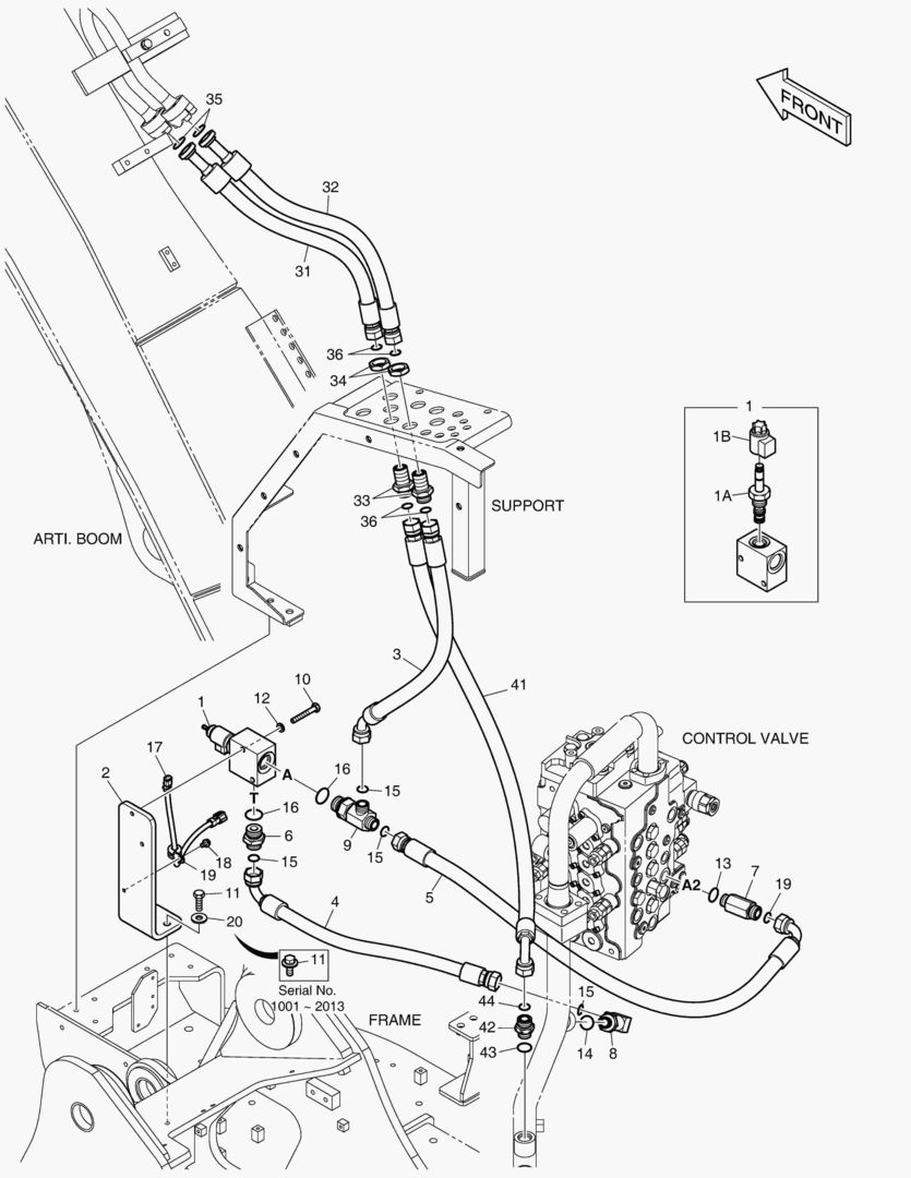 ГЛАВНАЯ МАГИСТРАЛЬ - ОДИН ПУТЬ(ШАРНИРНАЯ СТРЕЛА)