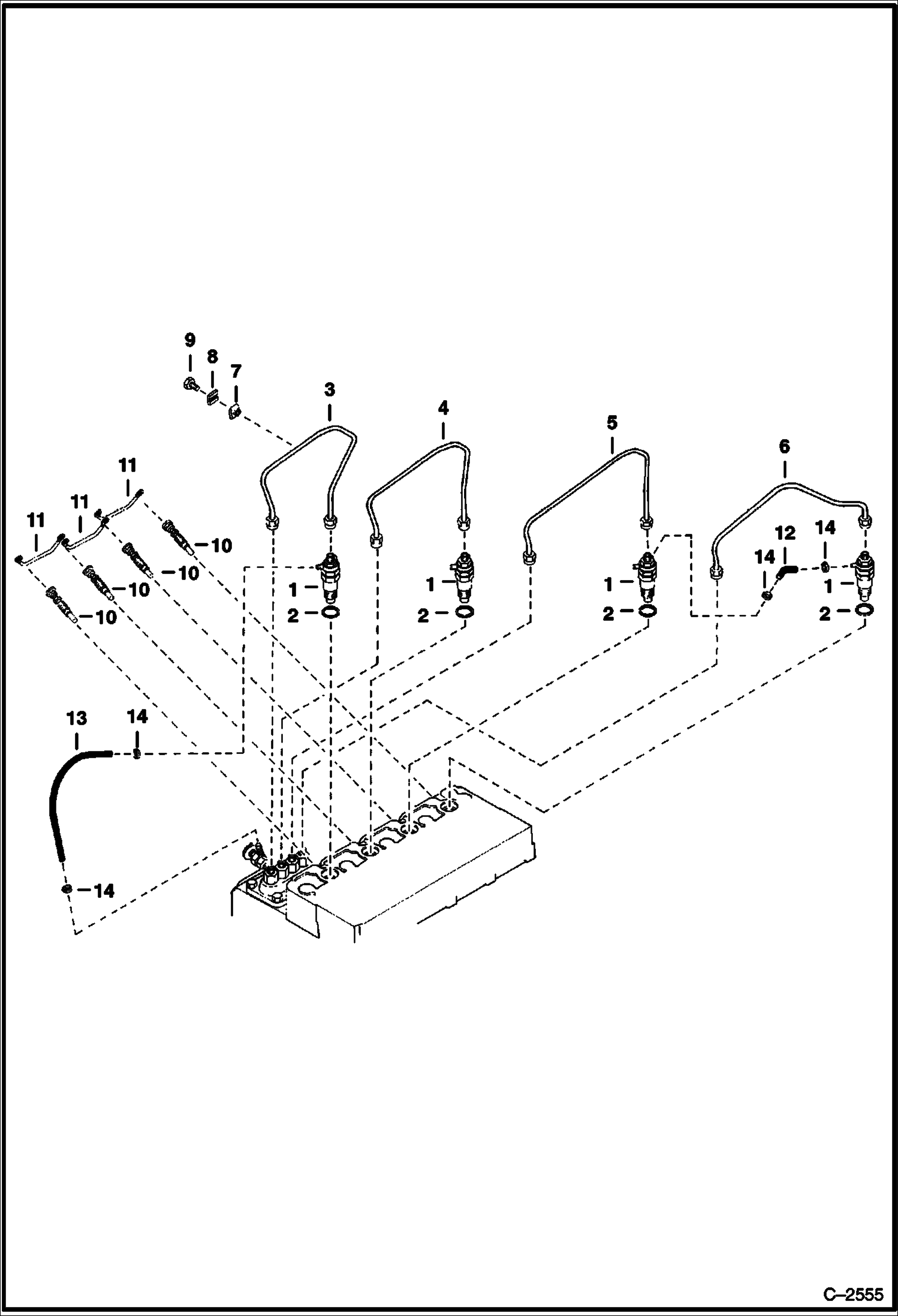 Схема ФОРСУНКИ