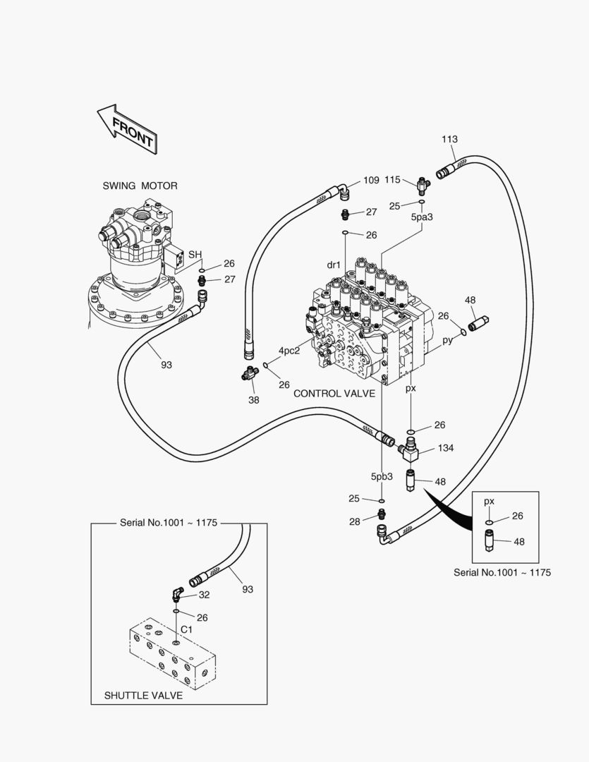ТРУБОПРОВОД СЕРВОУПРАВЛЕНИЯ(7)