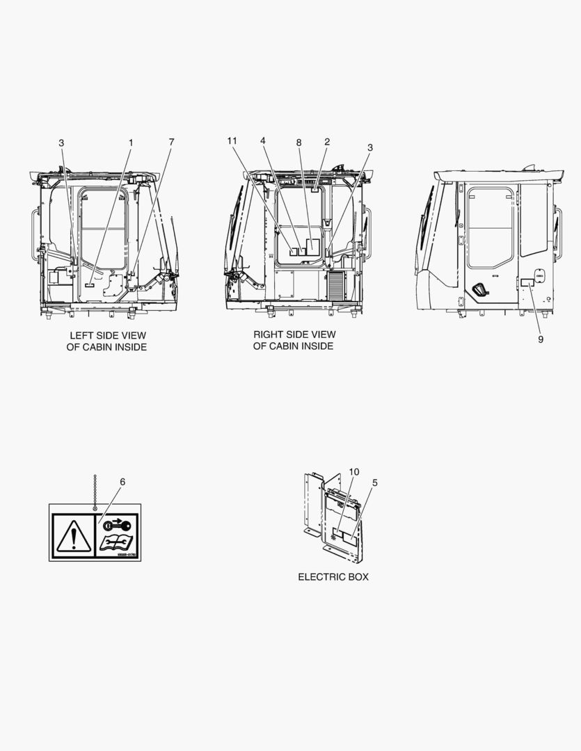 4230 DECAL - CABIN(EUROPE) [10001~10429]