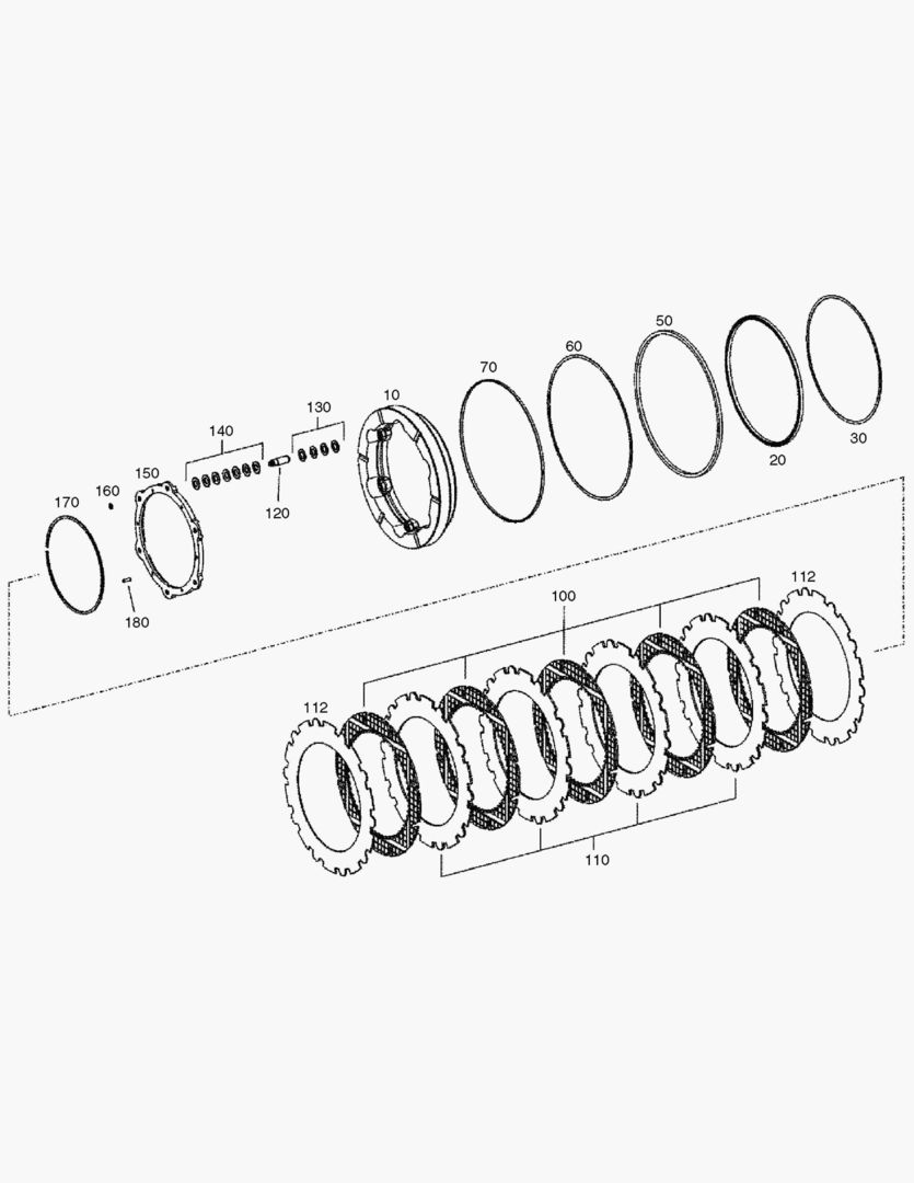 3390 BRAKE - REAR AXLE [5001~10221]