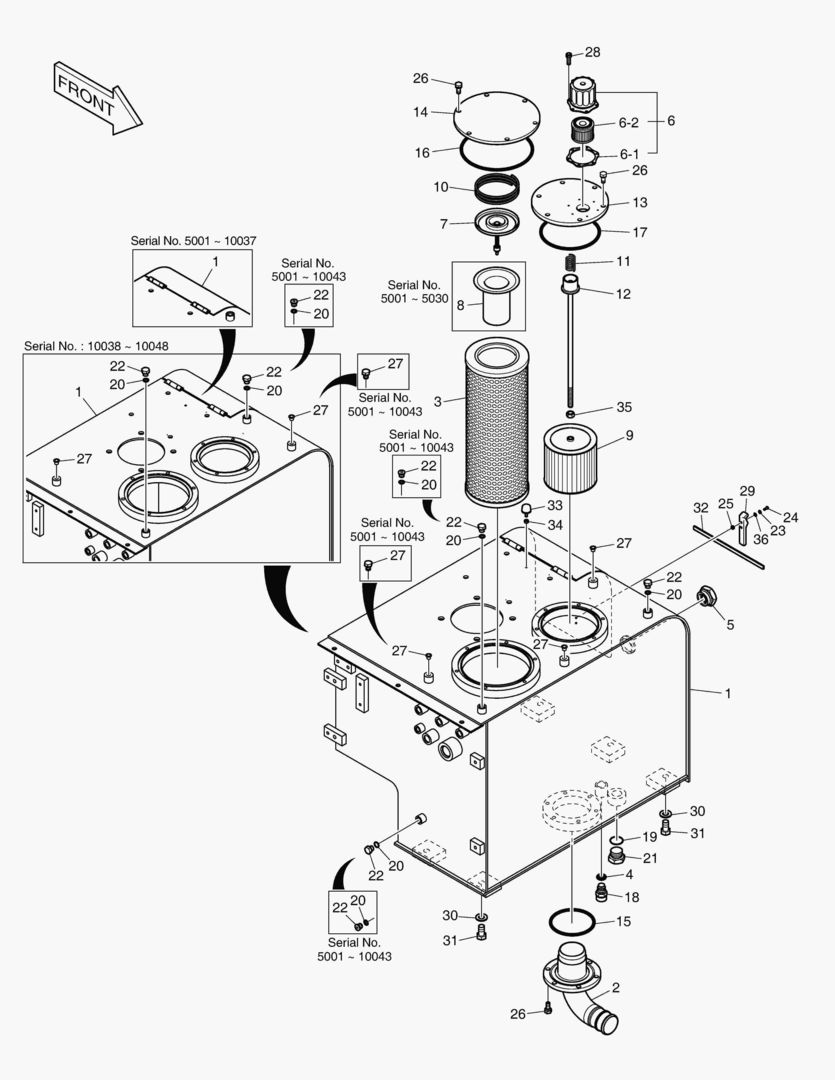 РЕЗЕРВУАР ДЛЯ МАСЛА