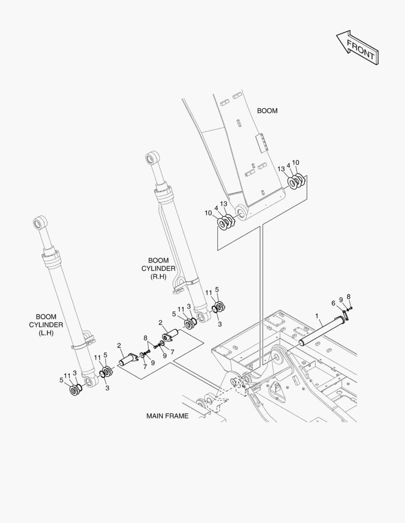 Спецтехника 6750 BOOM MOUNTING(EXCA) - главное фото
