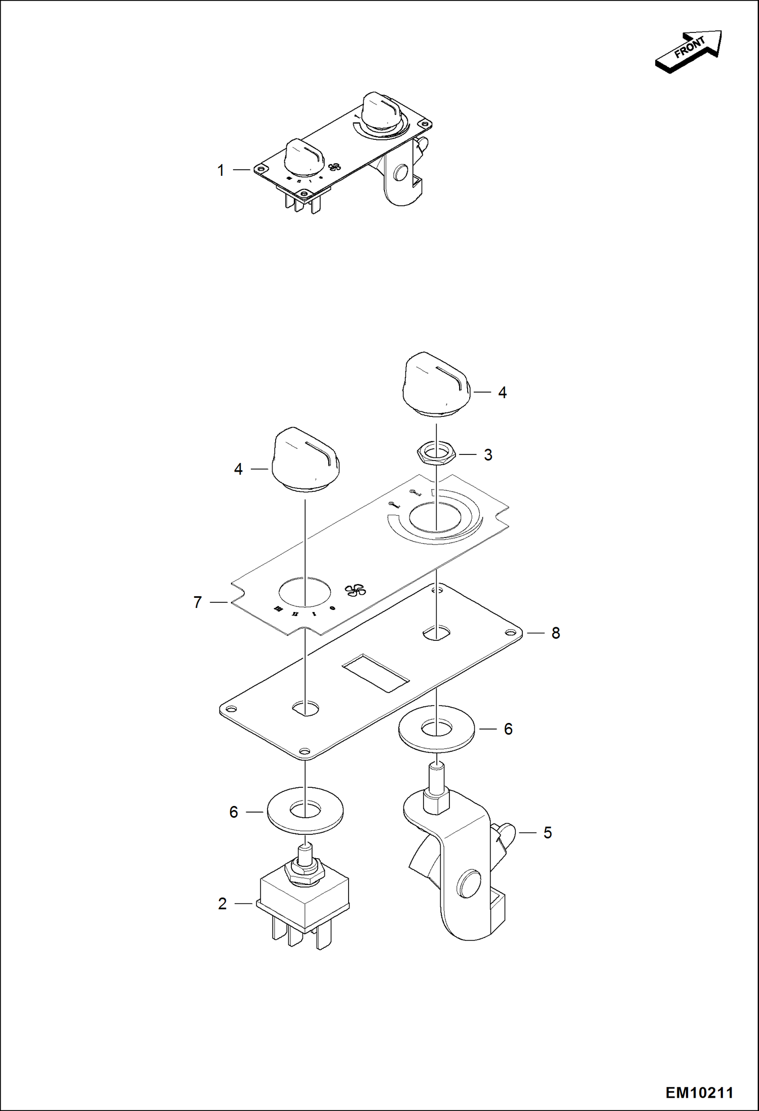 ОБОГРЕВАТЕЛЬ (ПАНЕЛЬ УПРАВЛЕНИЯ)