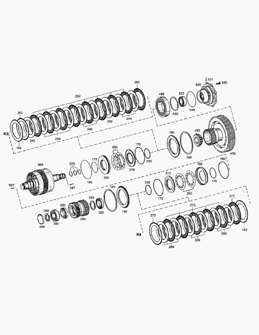 G020-61 COUPLING K3 + K4 [513087~]