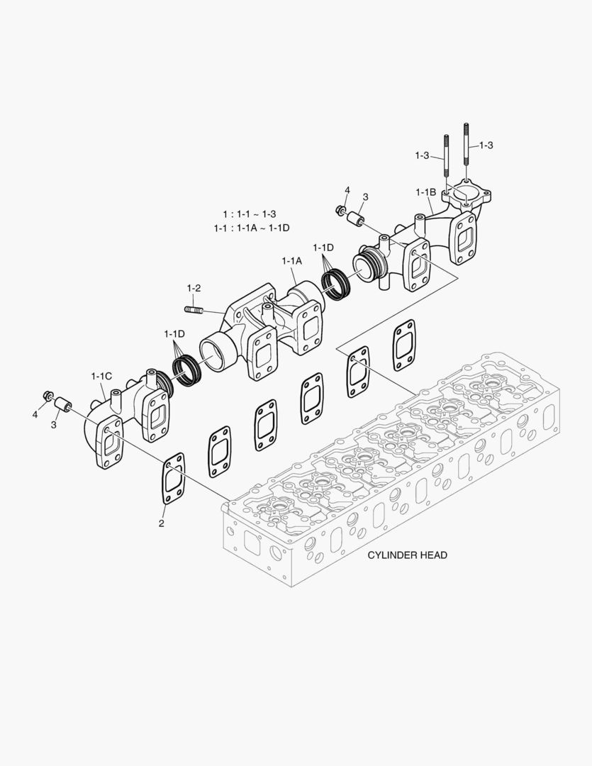 038 EXHAUST MANIFOLD