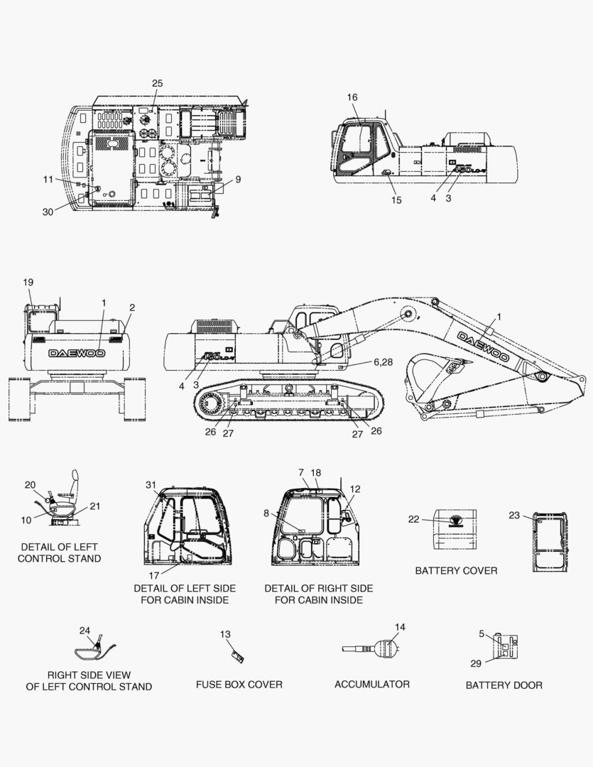 5130 NAME PLATE-ENGLISH