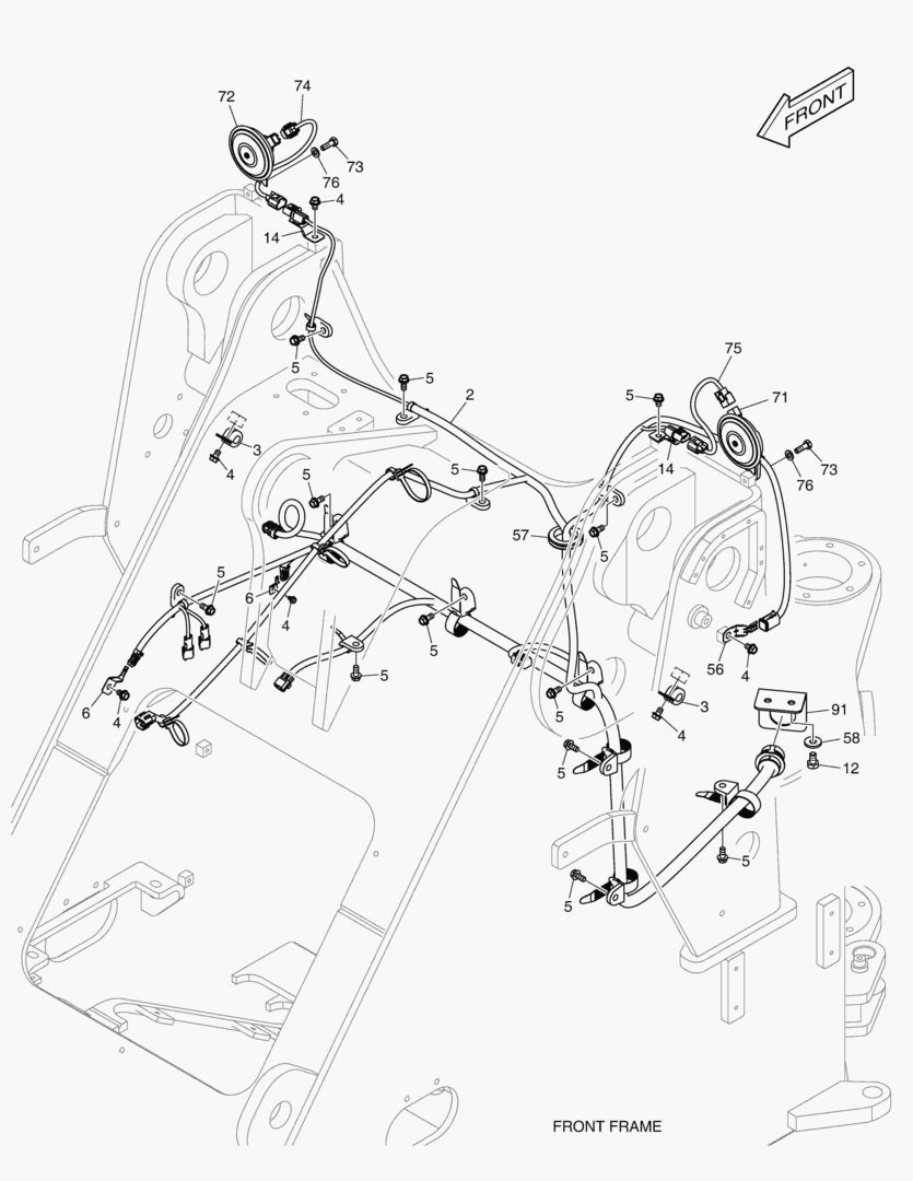 ЭЛЕКТРИЧЕСКИЕ ЗАПЧАСТИ - ФРОНТАЛЬНЫЙ