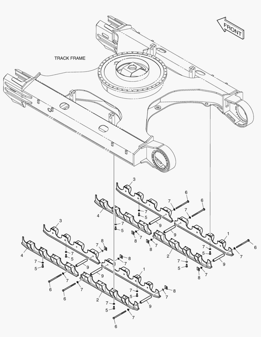 ПРЕДОХРАНИТЕЛЬ ГУСЕНИЦЫ - ПОЛНОСТЬЮ