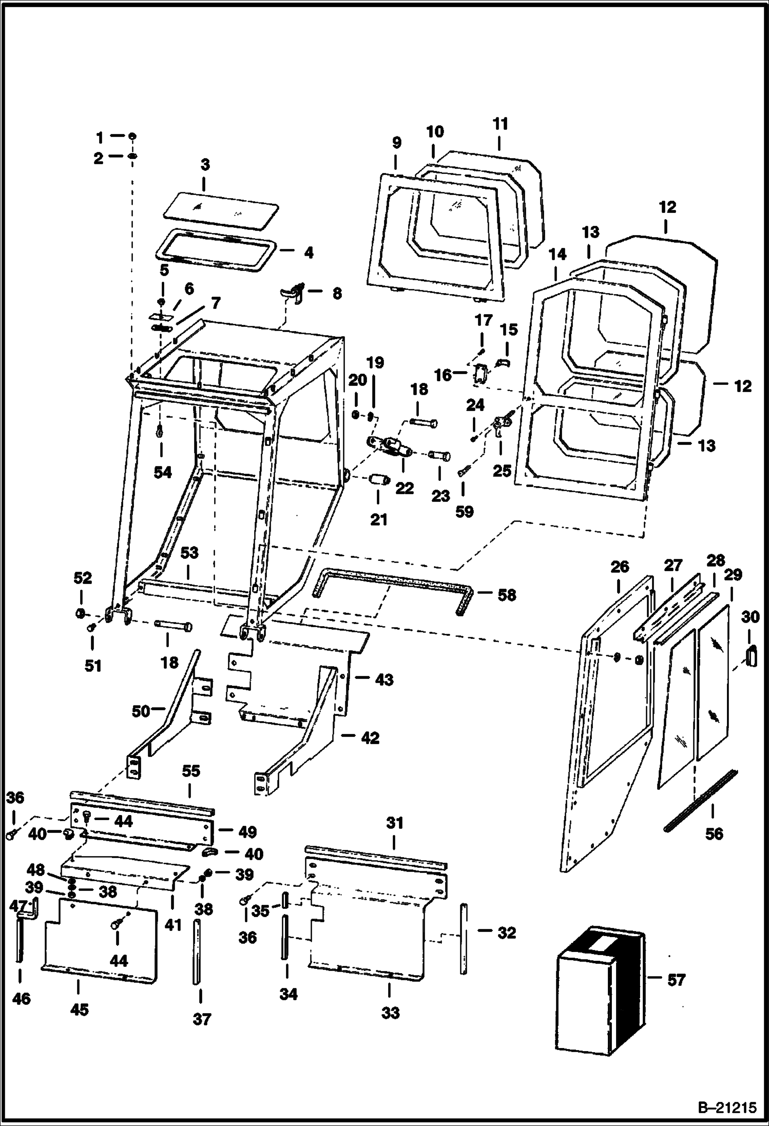 КОРПУС КАБИНЫ