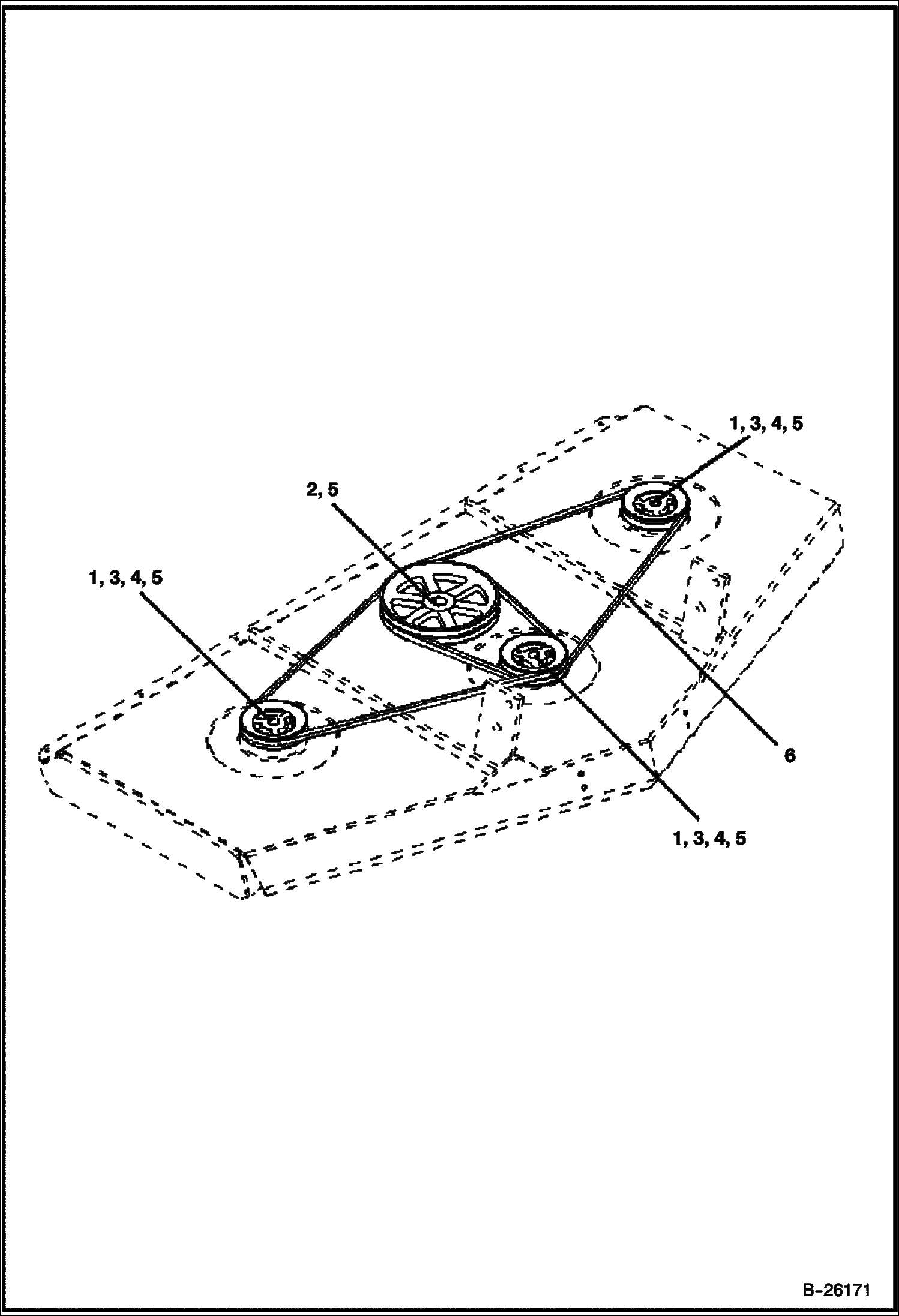 ГАЗОНОКОСИЛКА (РЕМЕНИ И ШКИВЫ) (3FM60 A1FR) (3FM72 A1FS)