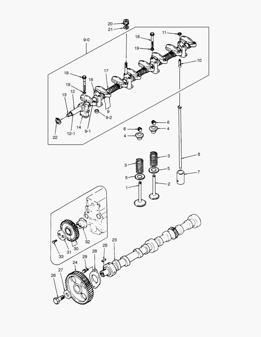 016 CAM SHAFT & VALVE MECHANISM