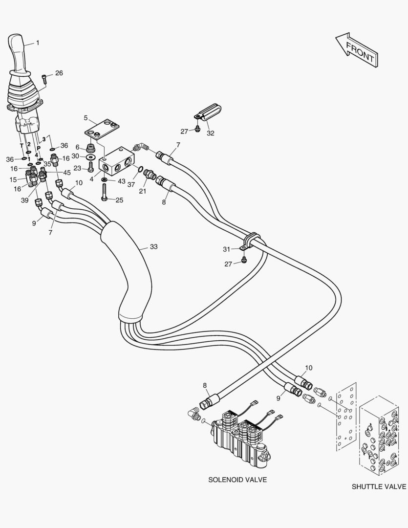 ТРУБОПРОВОД СЕРВОУПРАВЛЕНИЯ(7)