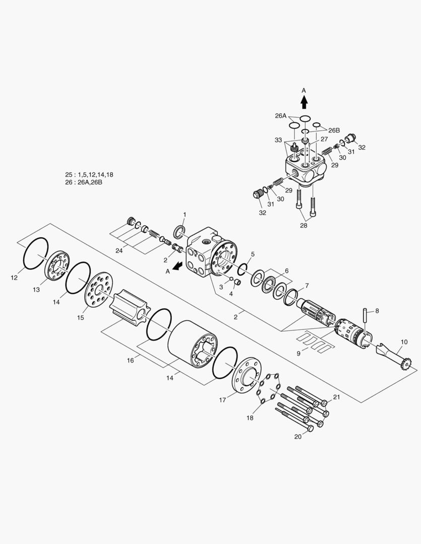 Спецтехника 3410 STEERING UNIT [5001~10048] - главное фото