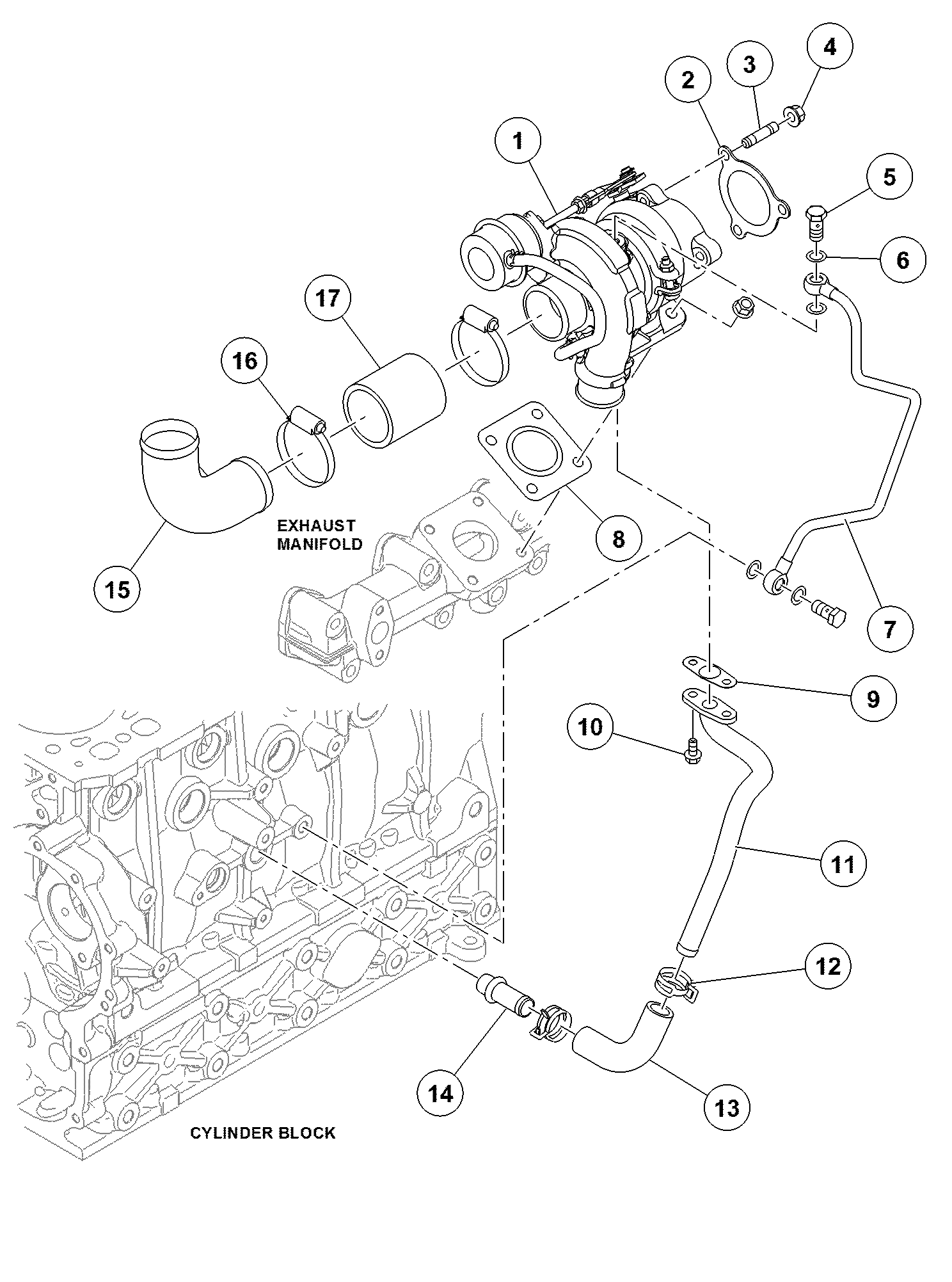 Схема ТУРБОКОМПРЕССОР