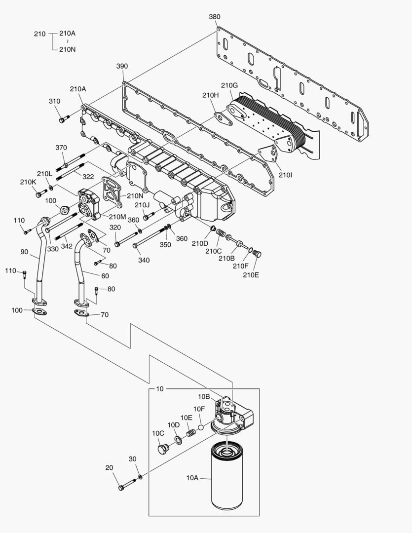 011 OIL FILTER & OIL COOLER