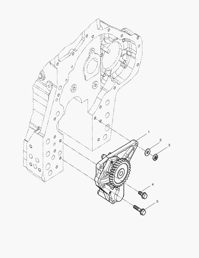 МАСЛЯНЫЙ НАСОС В СБОРЕ