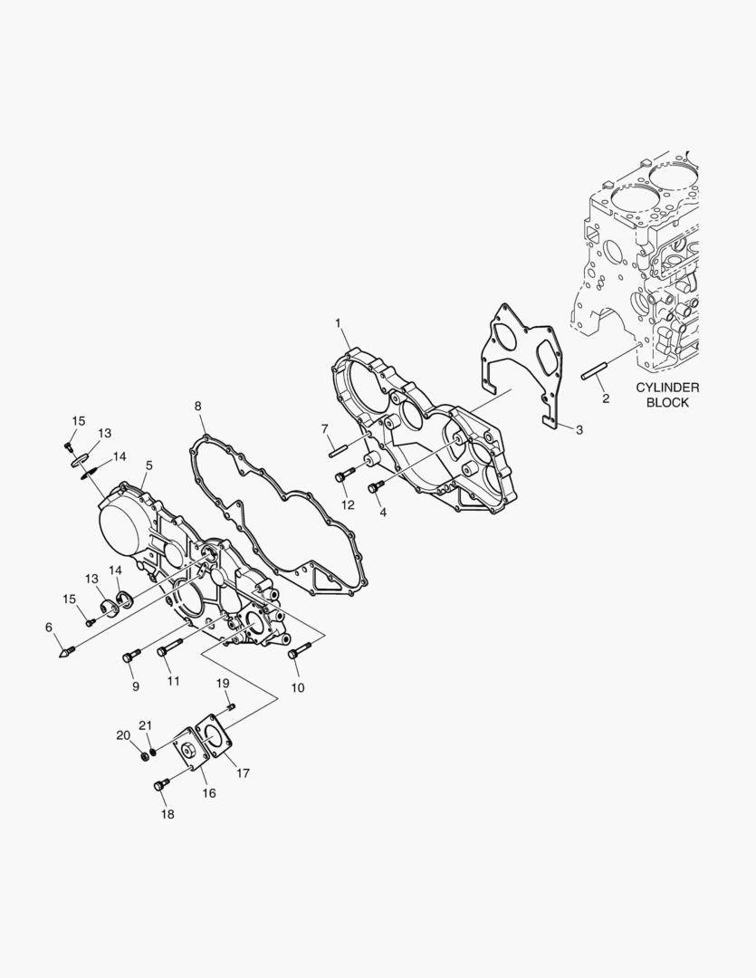 КАРТЕР РАСПРЕДЕЛИТЕЛЬНЫХ ШЕСТЕРЕН