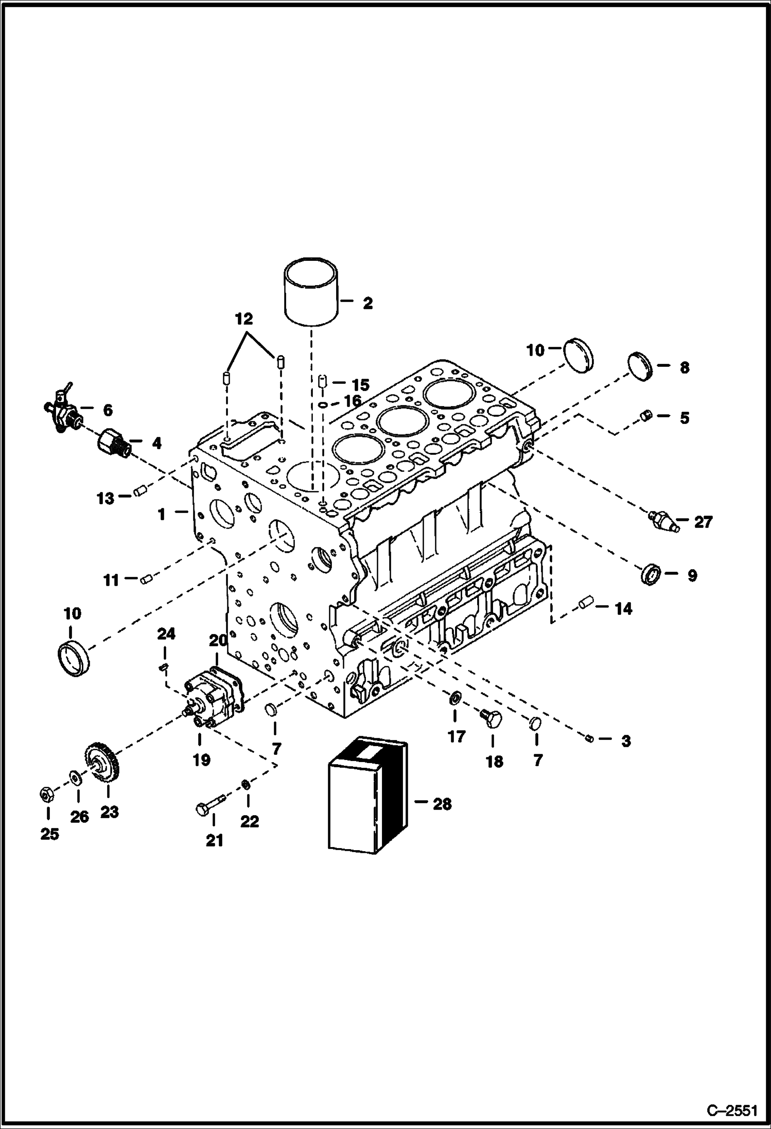 КАРТЕР ДВИГАТЕЛЯ
