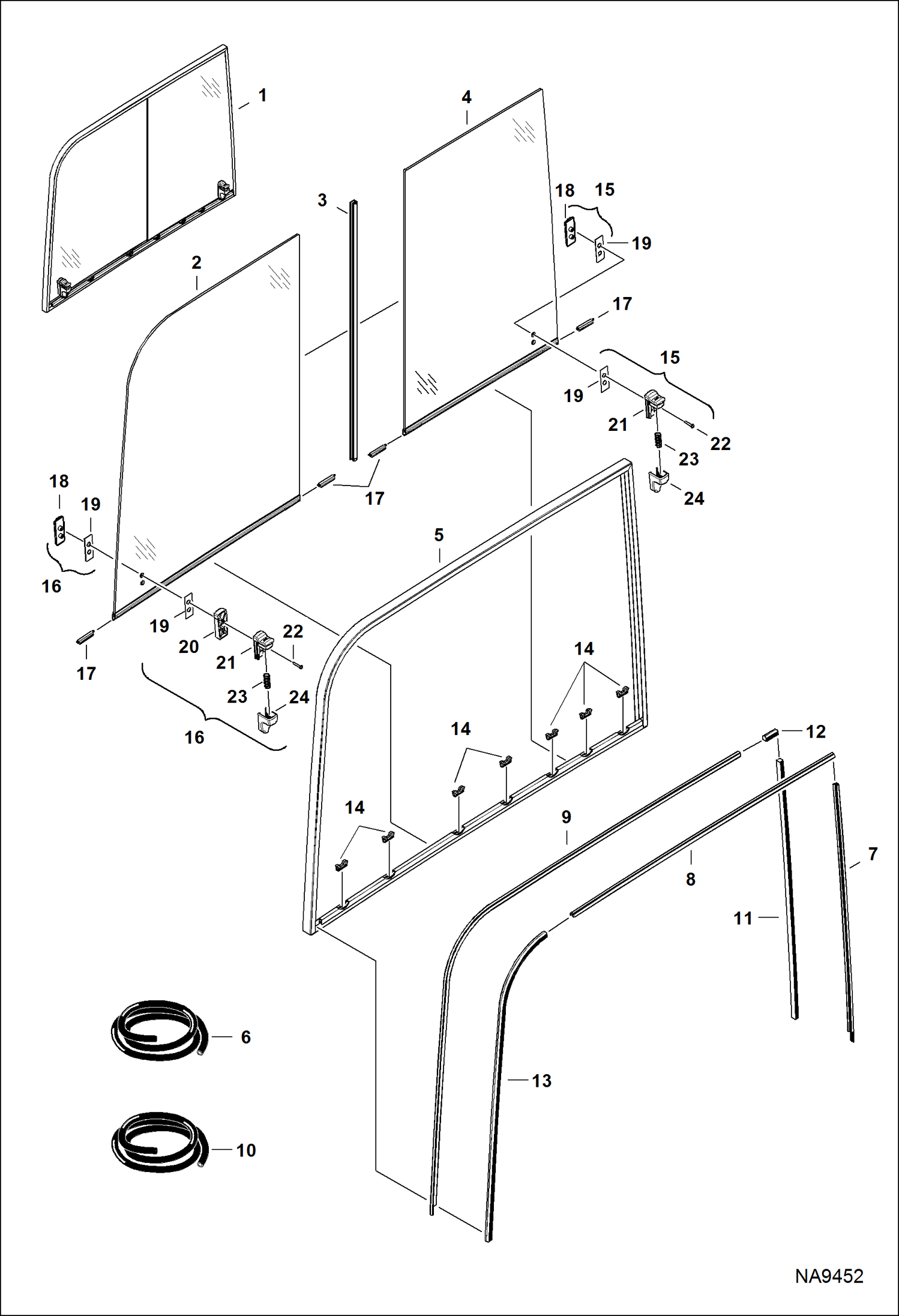 КАБИНА ВОДИТЕЛЯ (ПРАВАЯ ФАРА В СБОРЕ)