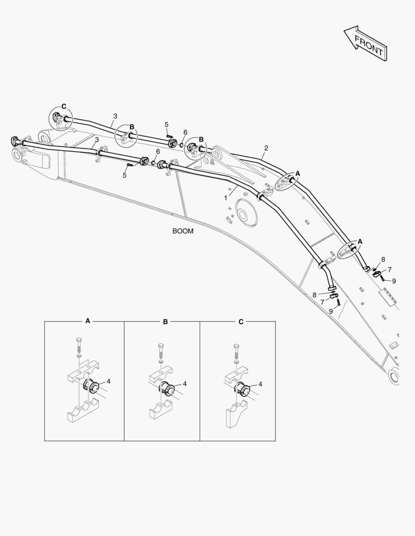 Спецтехника 6230 BOOM PIPING - ONE & TWO WAY - главное фото