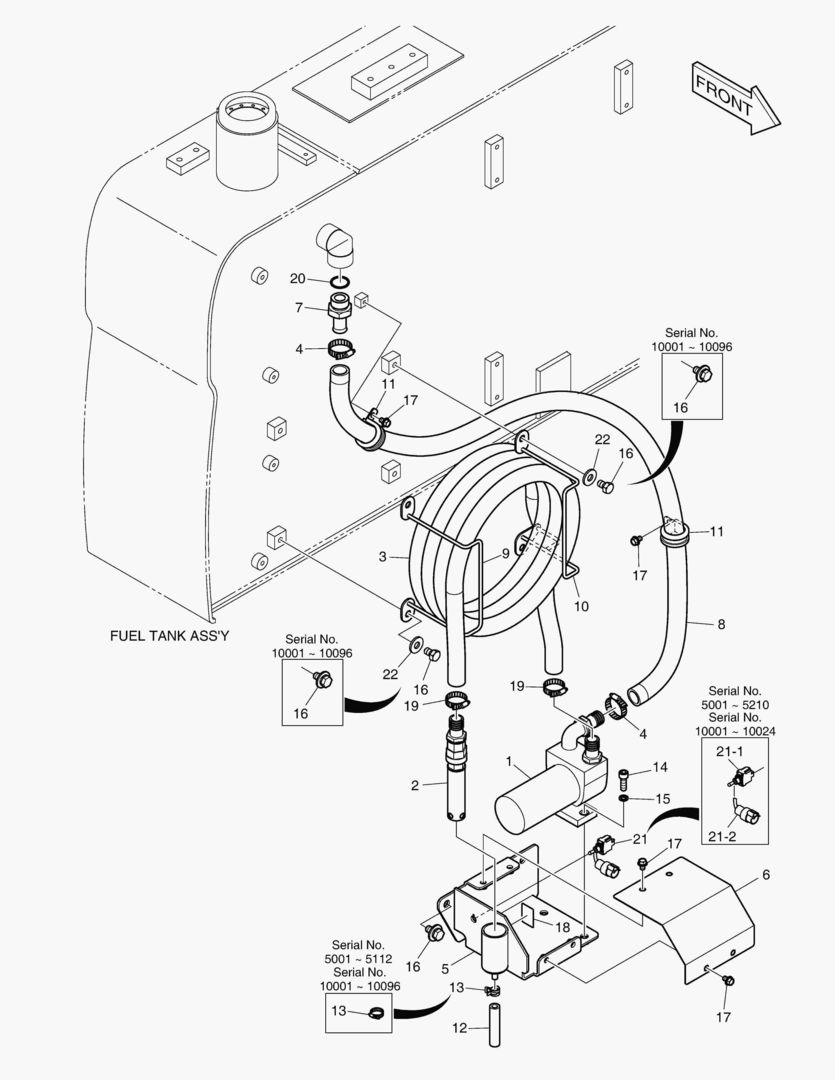 6100 FUEL FILLER PUMP