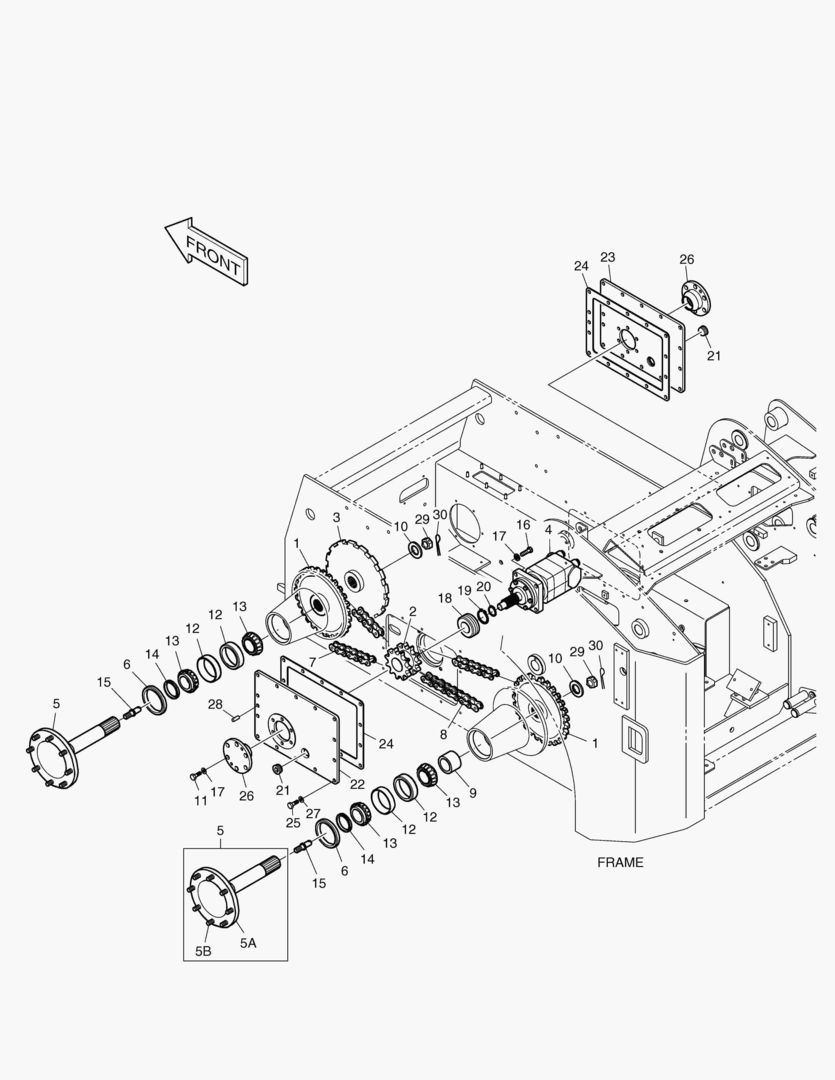 Спецтехника 2190 DRIVE MOTOR [5001~5214]