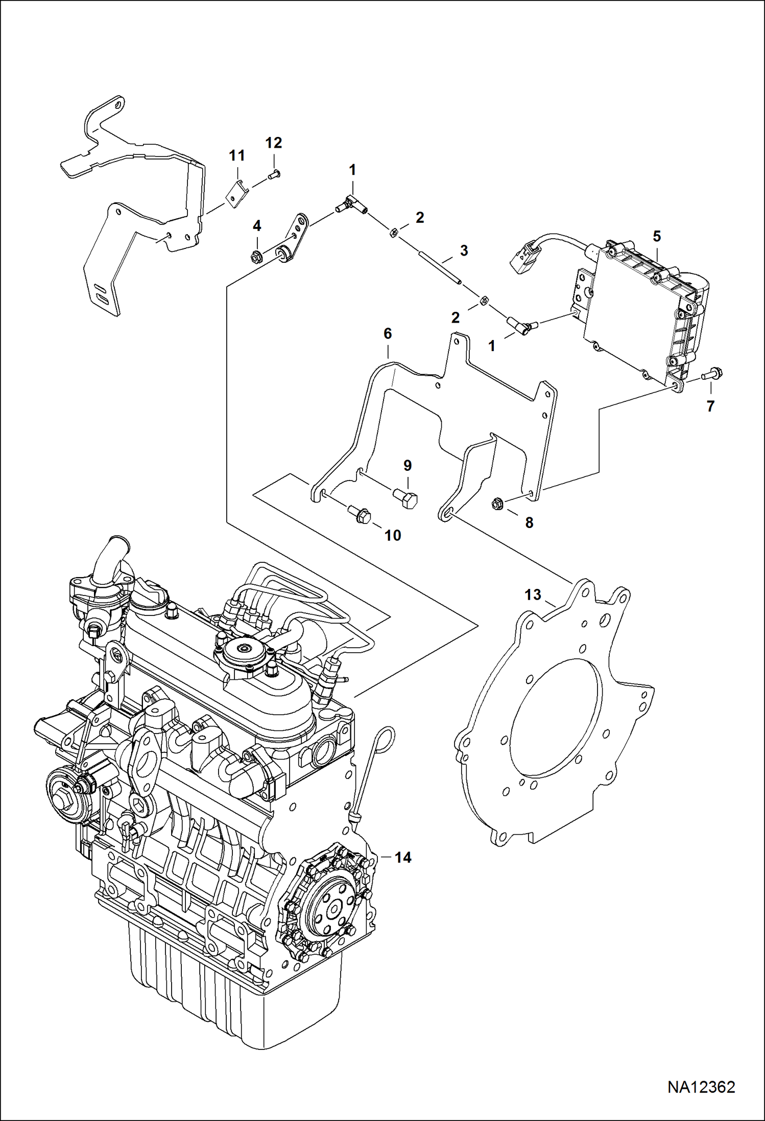 МЕХАНИЗМ УПРАВЛЕНИЯ ДРОССЕЛЬНОЙ ЗАСЛОНКОЙ (РЕЖИМ "ПЕРЕРЫВ В РАБОТЕ")