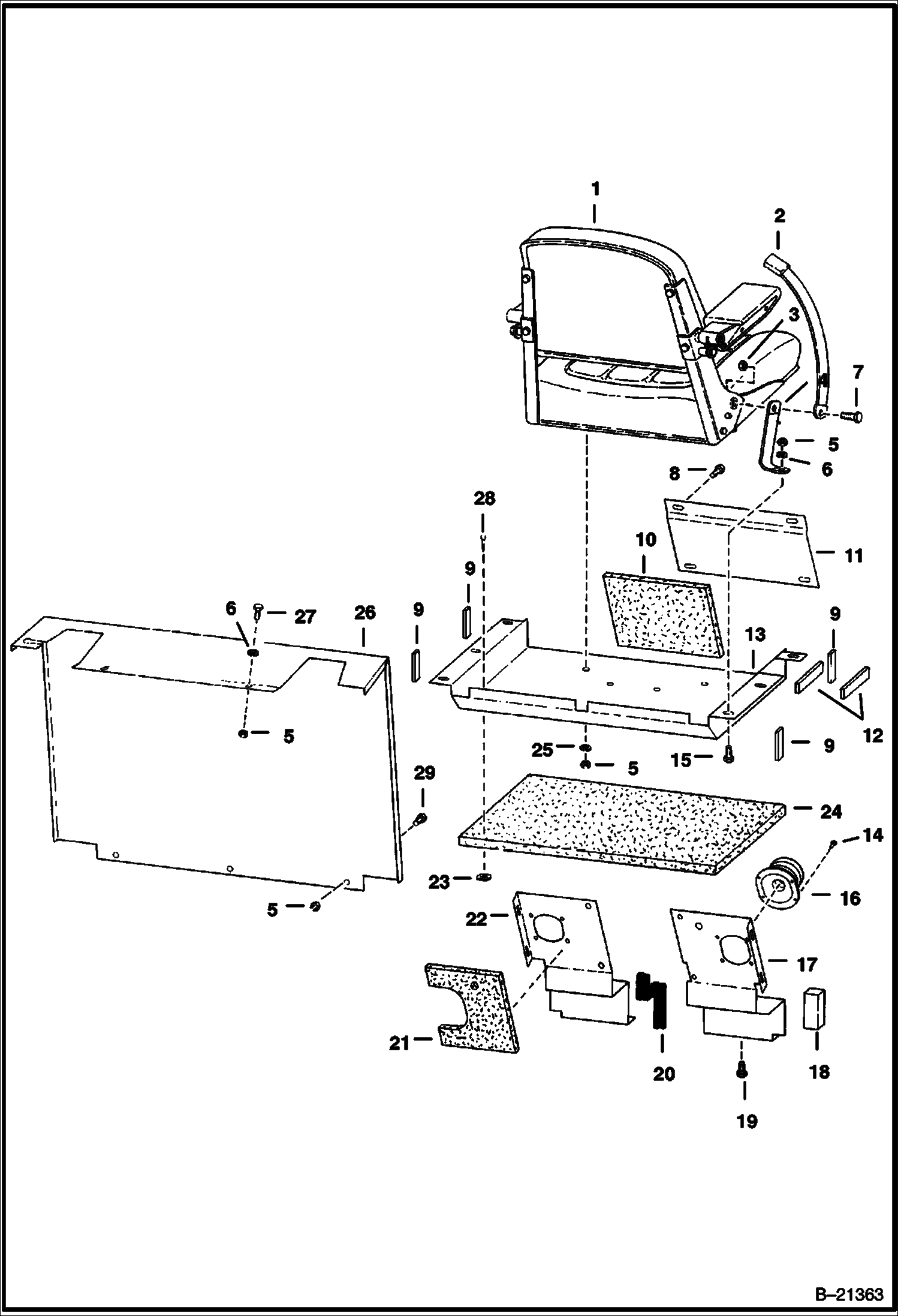 ПАНЕЛИ И СИДЕНЬЕ