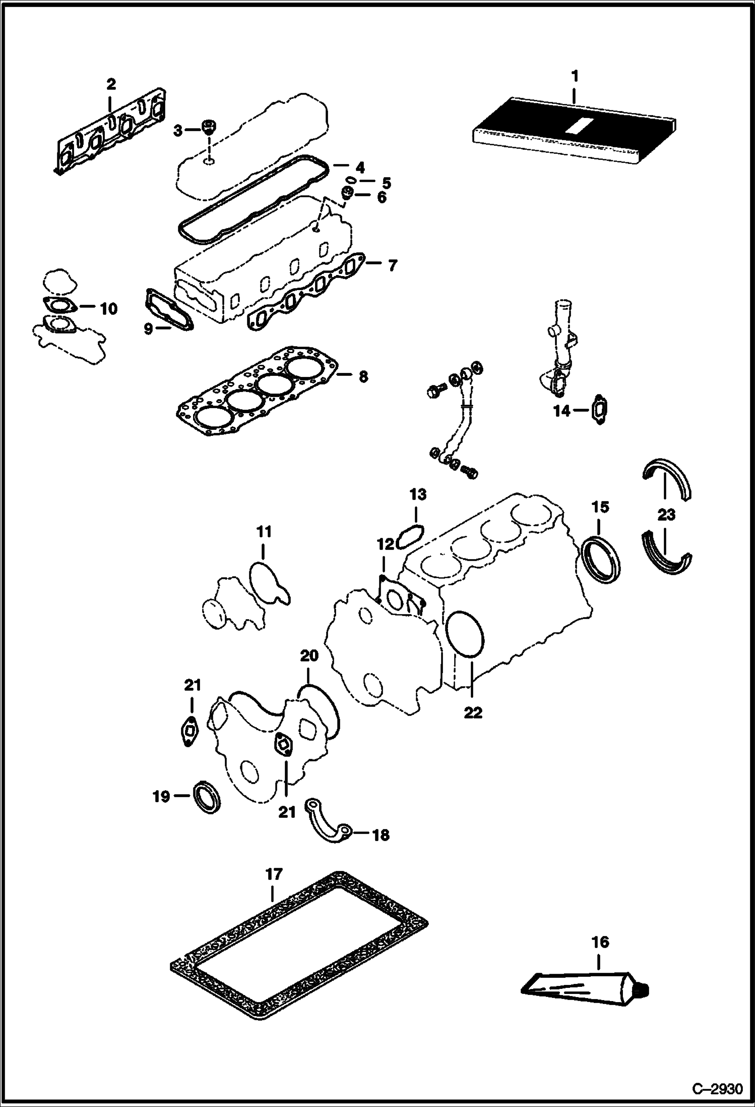КОМПЛЕКТ ПРОКЛАДОК