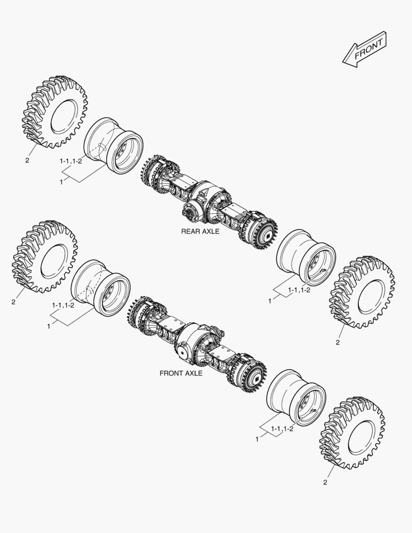 5350 TIRE & RIM ASS`Y