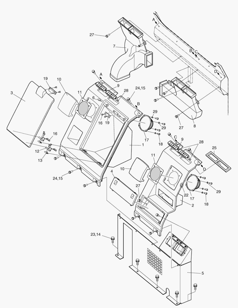 КРЫШКА ОБОГРЕВАТЕЛЯ В СБОРЕ