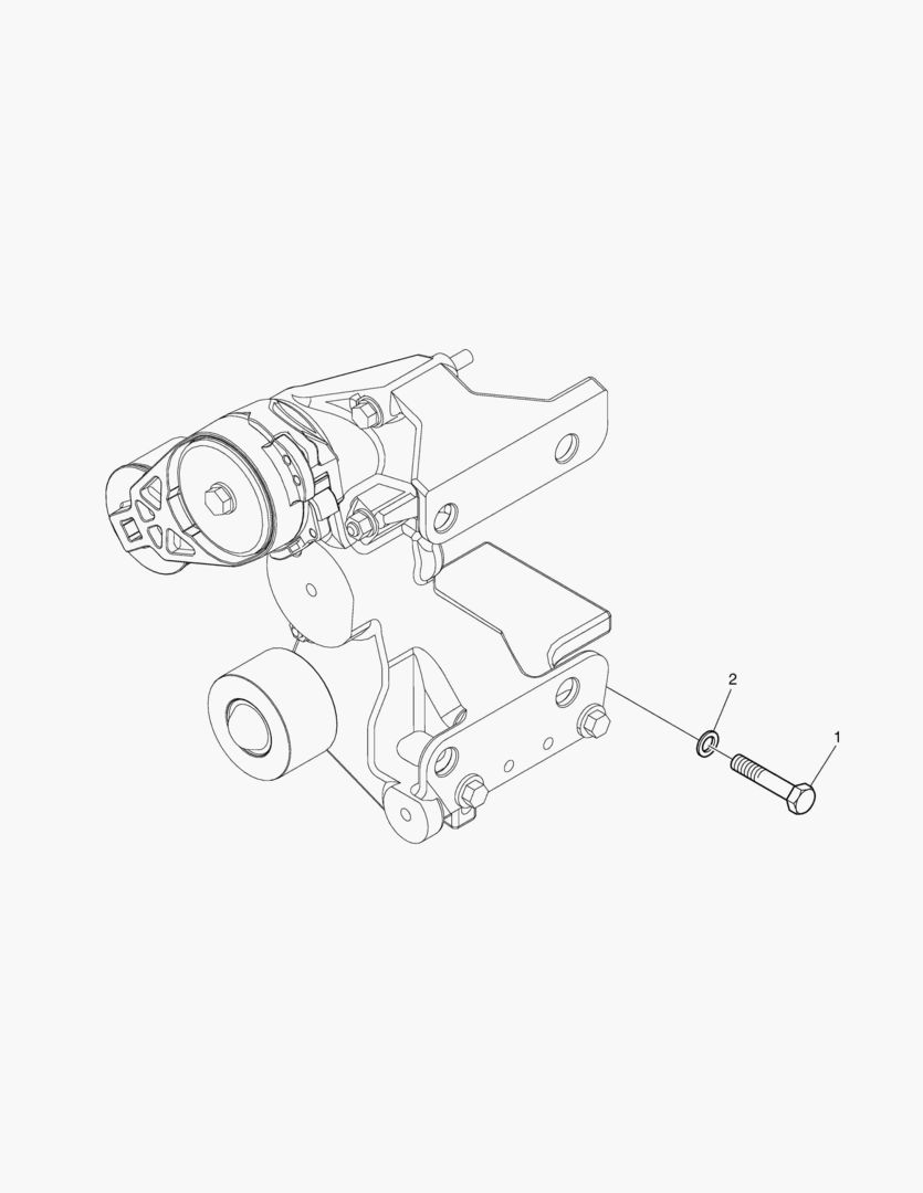 068 ALTERNATOR & FIXINGS (2)