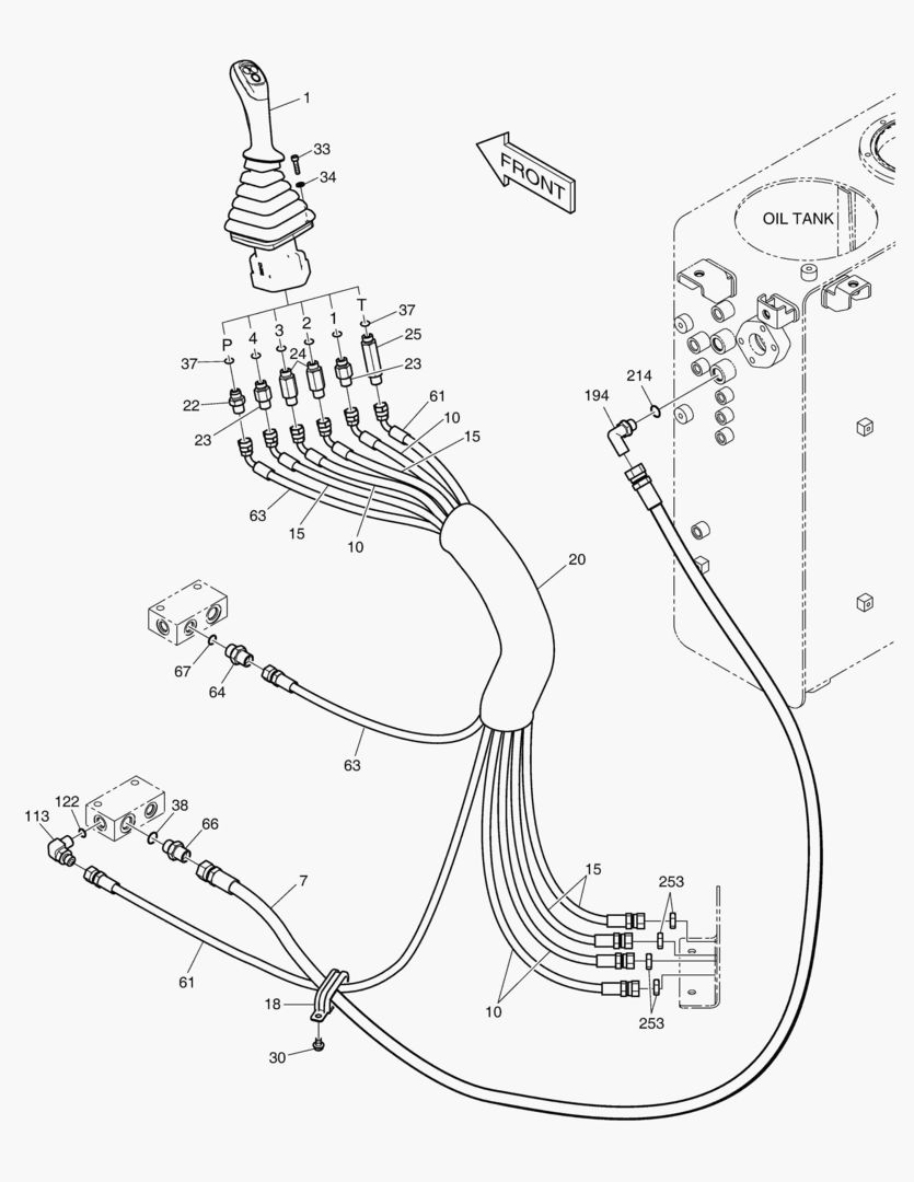 ТРУБОПРОВОД СЕРВОУПРАВЛЕНИЯ(6)