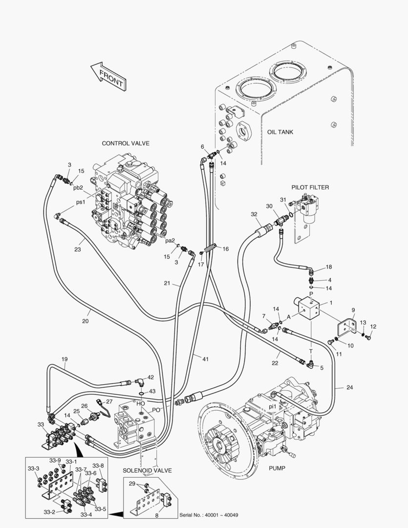 6130 PILOT PIPING - ONE & TWO WAY
