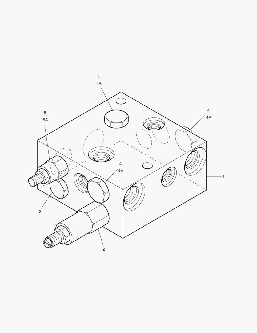 Схема ПОДАЮЩИЙ КЛАПАН ТОРМОЗА