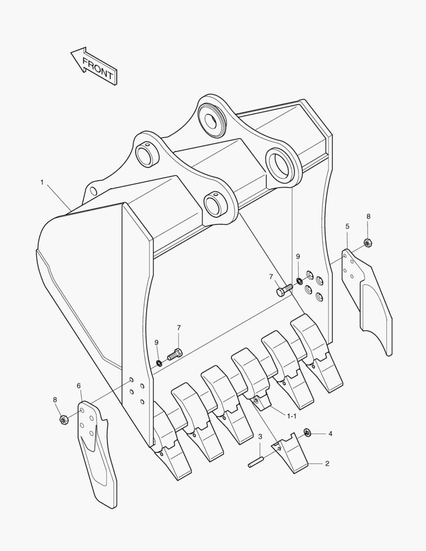 6410 BUCKET-0.65гЋҐ