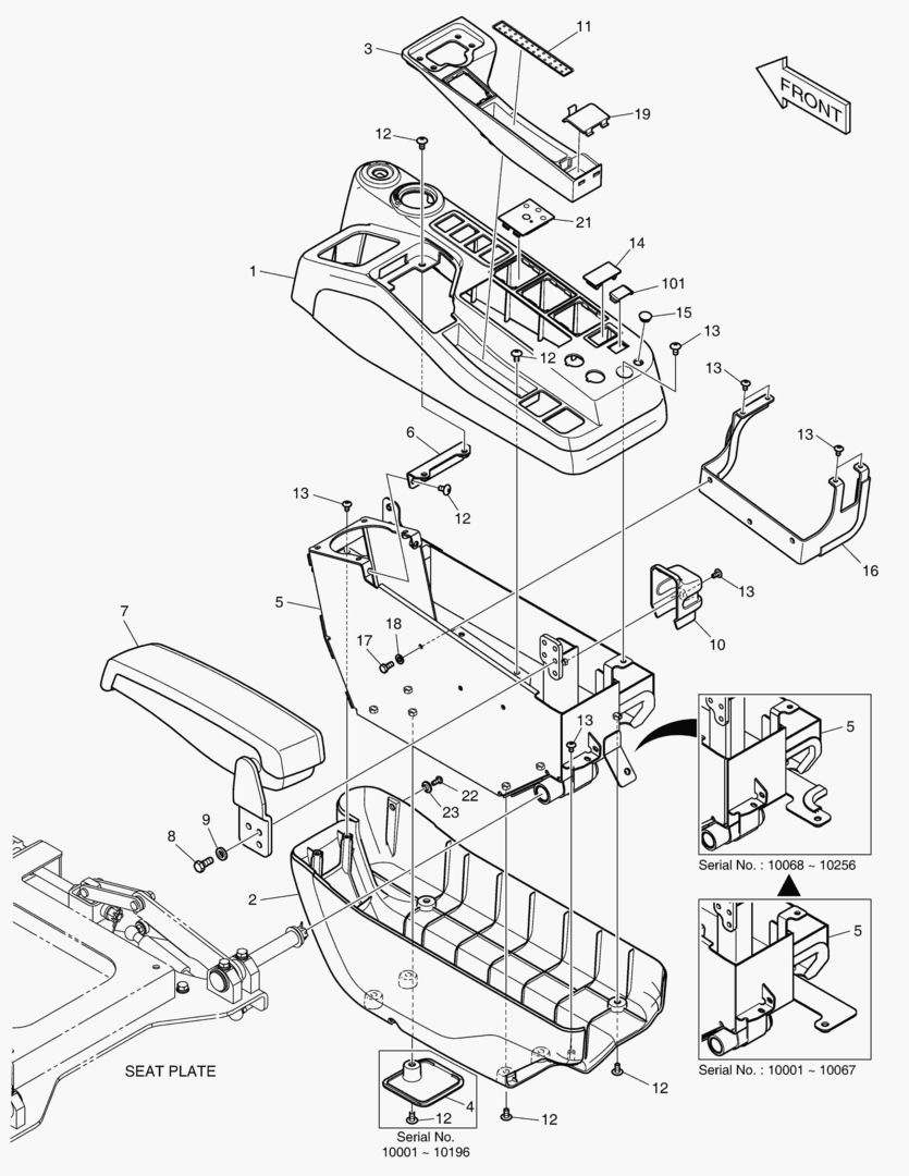 ПУЛЬТ УПРАВЛЕНИЯ - ПРАВОСТОРОННИЙ
