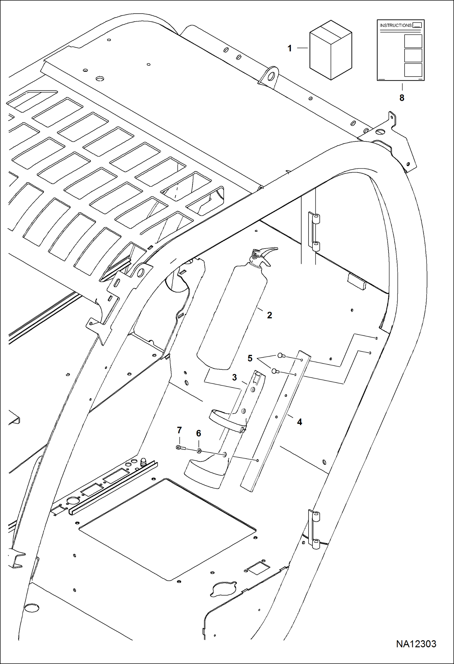 КОМПЛЕКТ ОГНЕТУШИТЕЛЯ