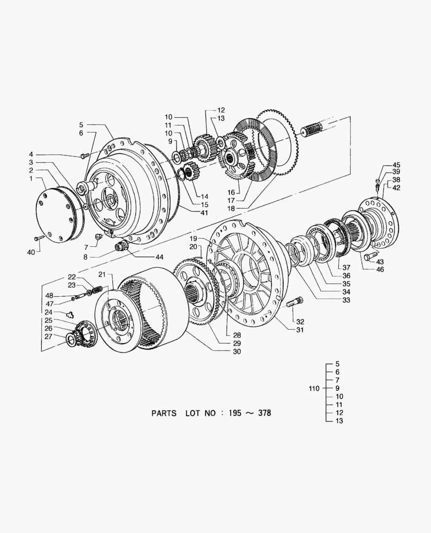 ЗАДНЯЯ ПЛАНЕТАРНАЯ ПЕРЕДАЧА