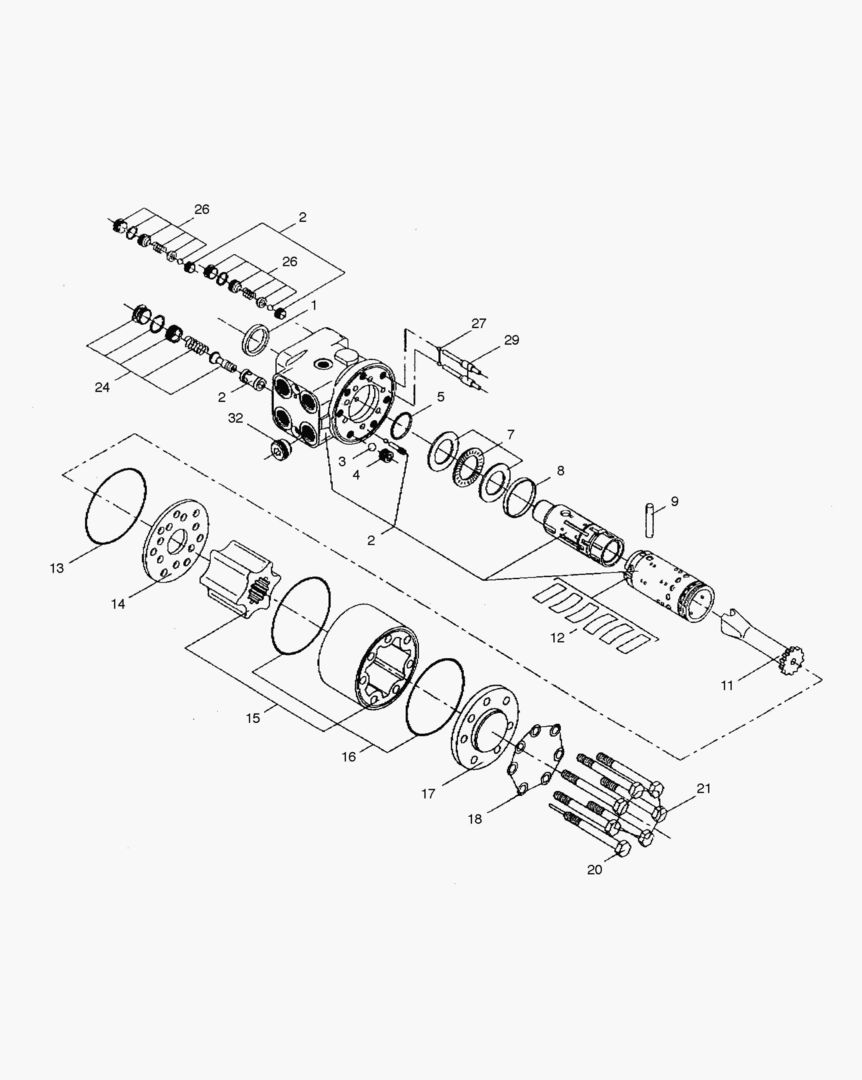 БЛОК РУЛЕВОГО МЕХАНИЗМА