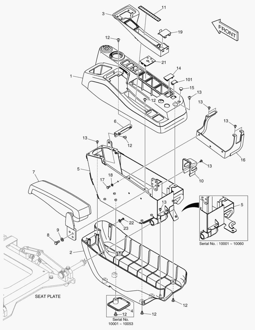 ПУЛЬТ УПРАВЛЕНИЯ - ПРАВОСТОРОННИЙ
