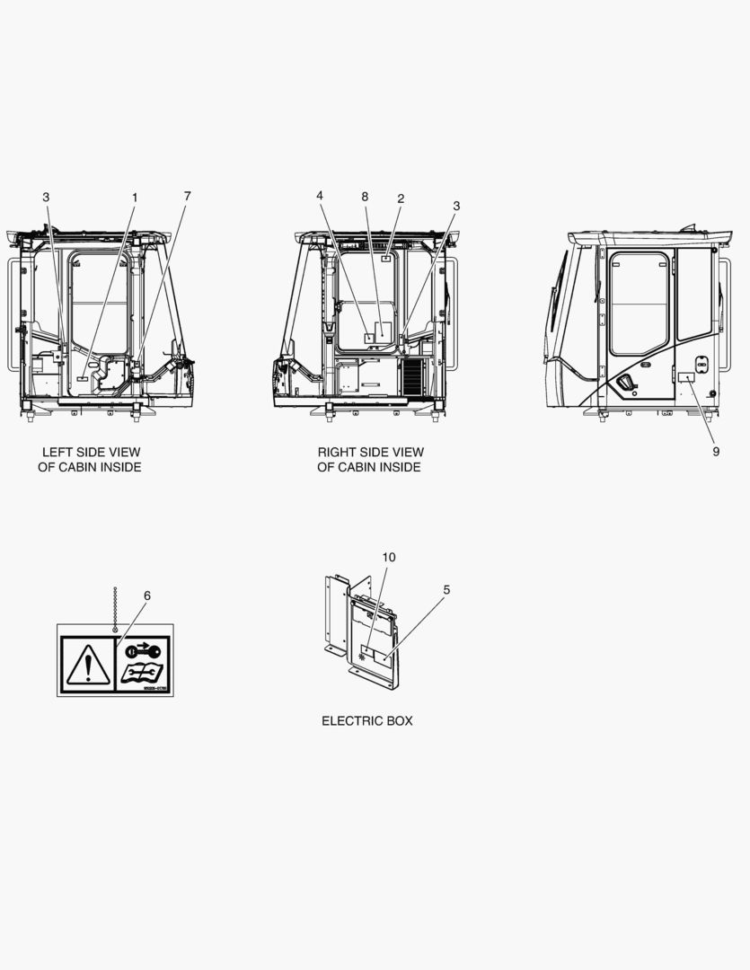 4230 DECAL - CABIN(EUROPE) [10001~10325]