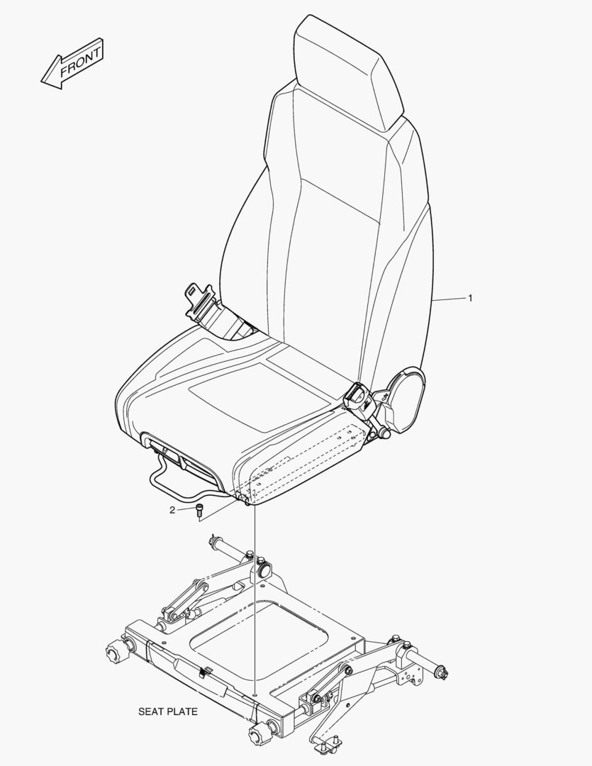 УСТАНОВКА СИДЕНЬЯ