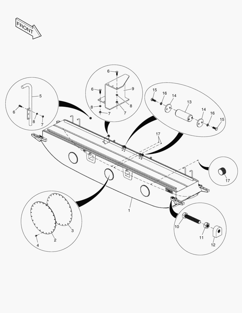2110 PONTOON ASSEMBLY(R)